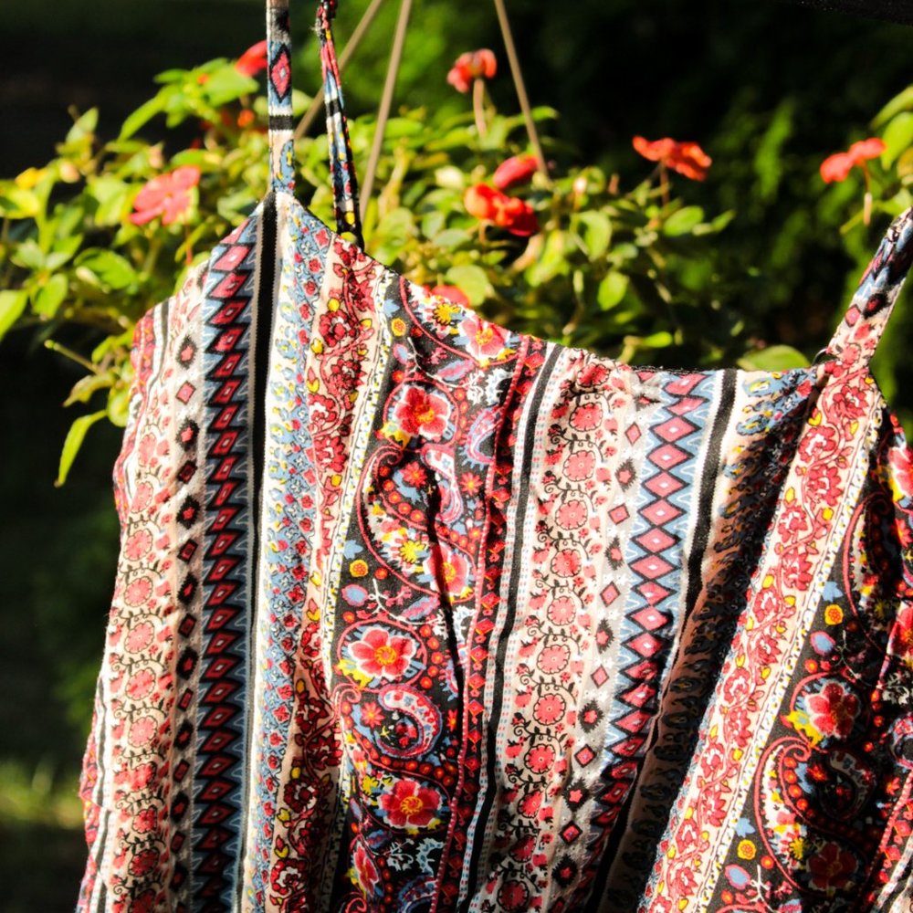 Bright Paisley Jumpsuit